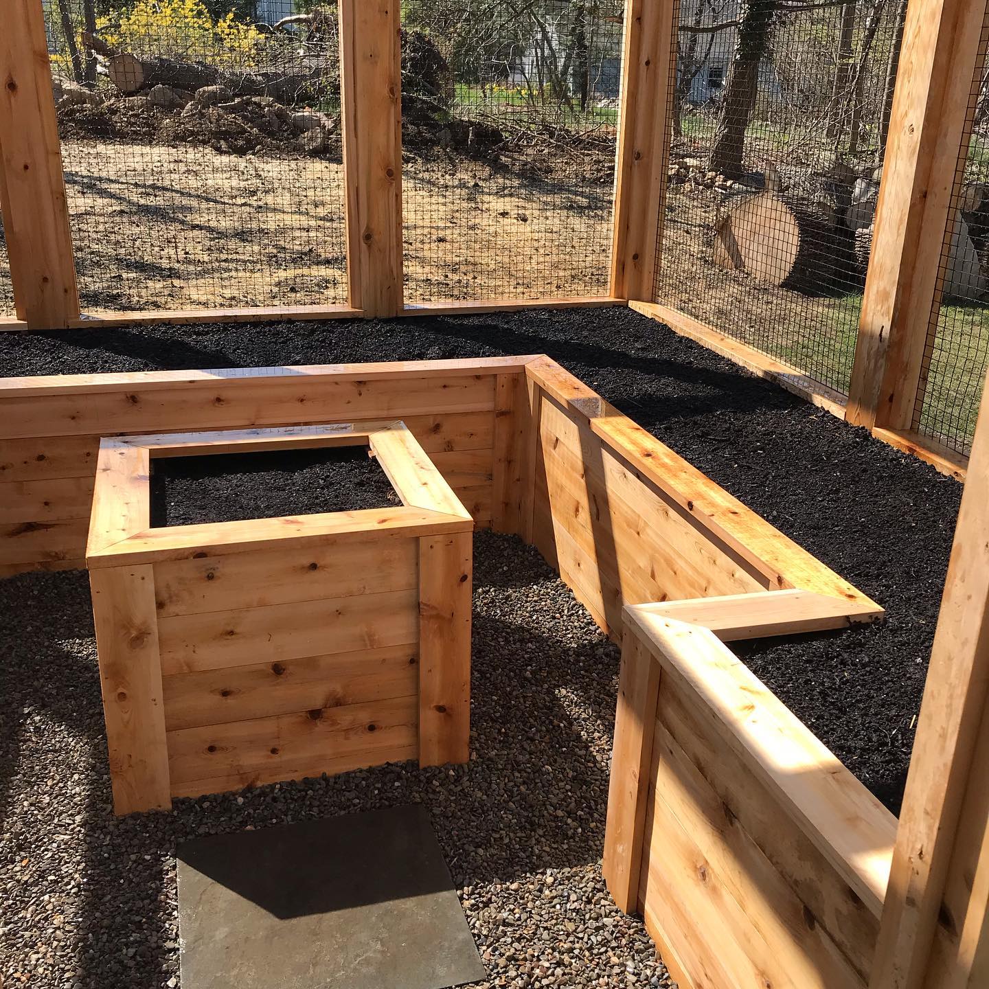 Cedar Planter Boxes, Cedar Composting Bins